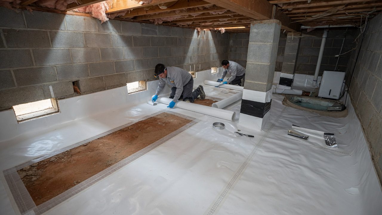 Crawl Space Encapsulation